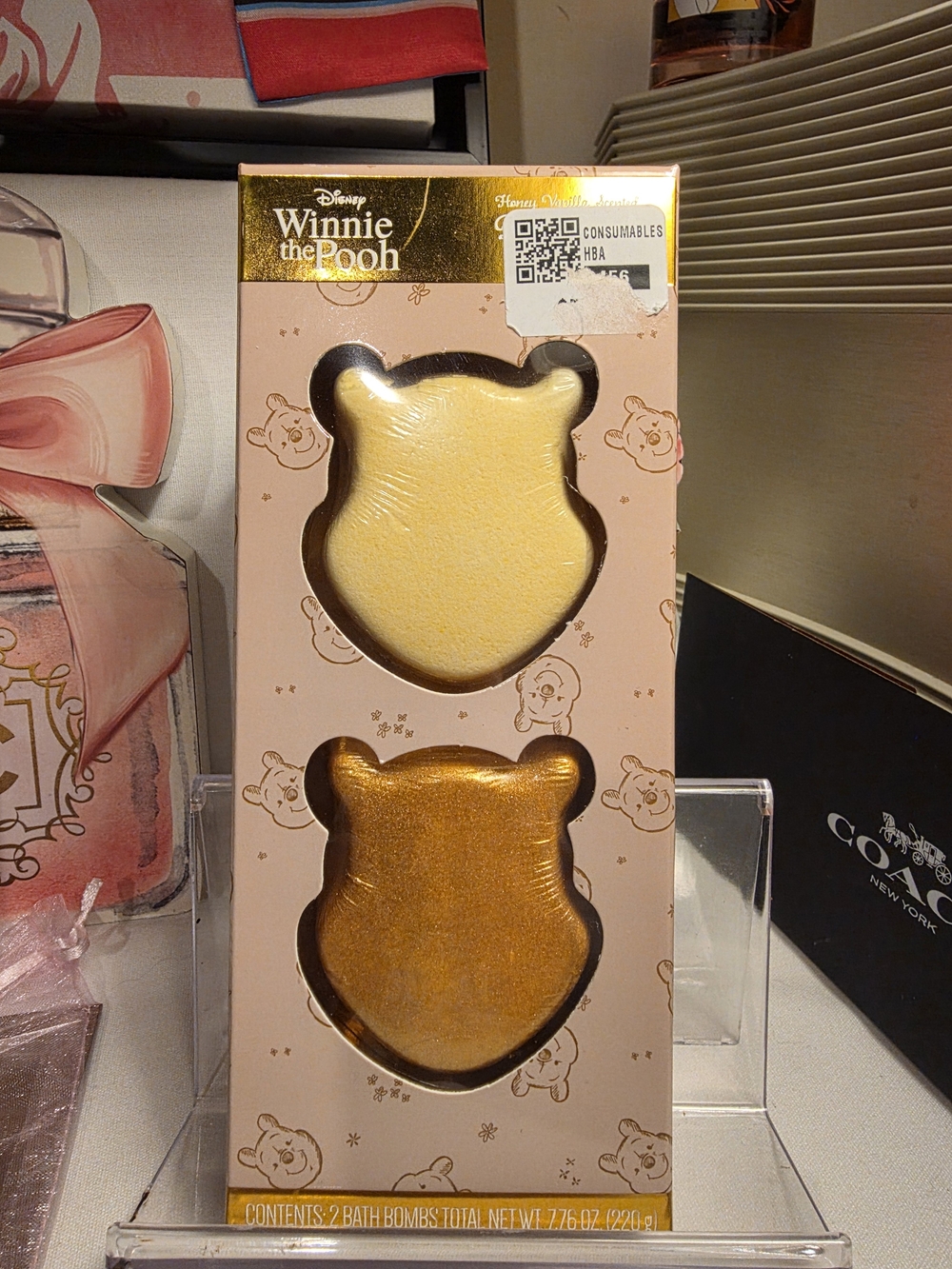 Disney Winnie the Pooh Bear-Shaped Bath Bombs